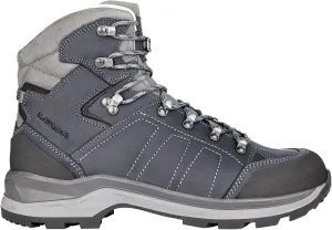 LOWA Mens Trekker LL Nubuck Navy Black Boots 9.5 US