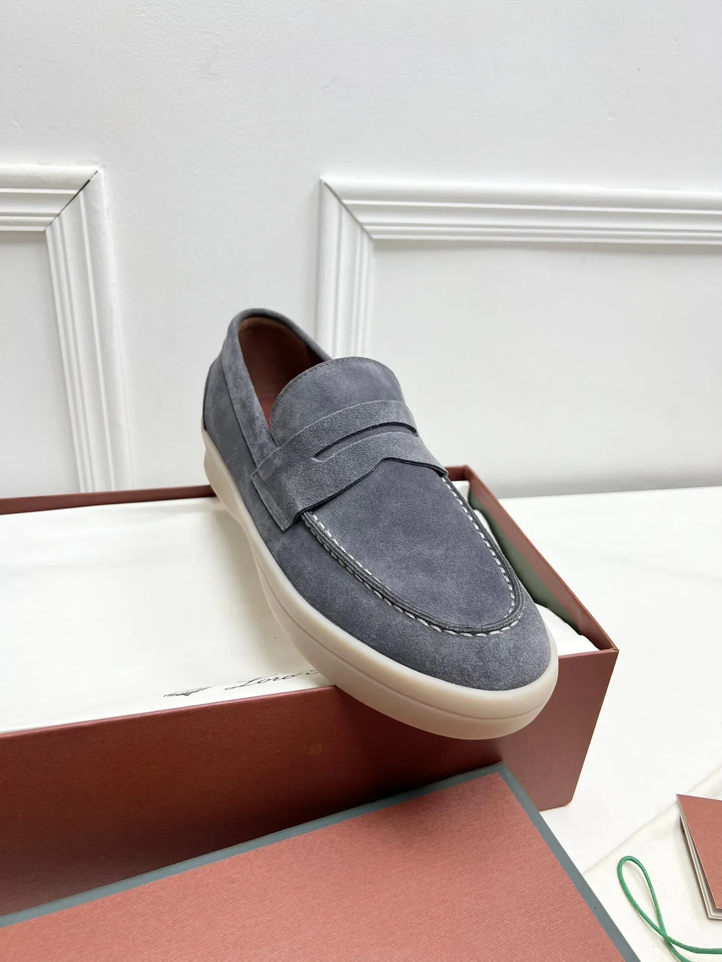LP SUMMER WALK LOAFERS SAND SUEDE