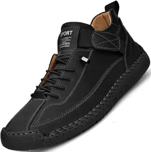 LZDZN Mens Leather Shoes for Men Loafers Casual Dress Driving Men's Boat Black Brown Khaki Blue Green Big Size Male Handmade Fashion
