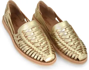 Macarena Collection Womens Shoes Leather Sandal Flat for Women | Huarache Handmade Mexican Sandals | Comfortable & Stylish Womens Sandals 3050