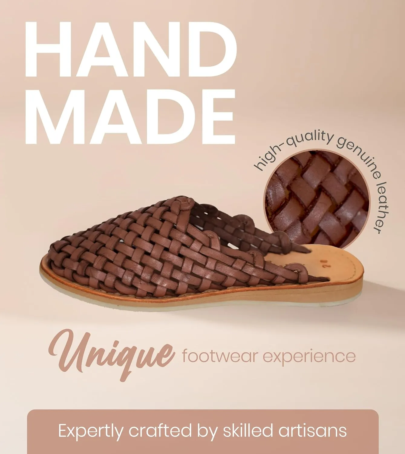 Macarena Collection Womens Shoes Leather Sandals for Women | Huarache Handmade Mexican Sandals | Comfortable & Stylish Womens Sandals Panal