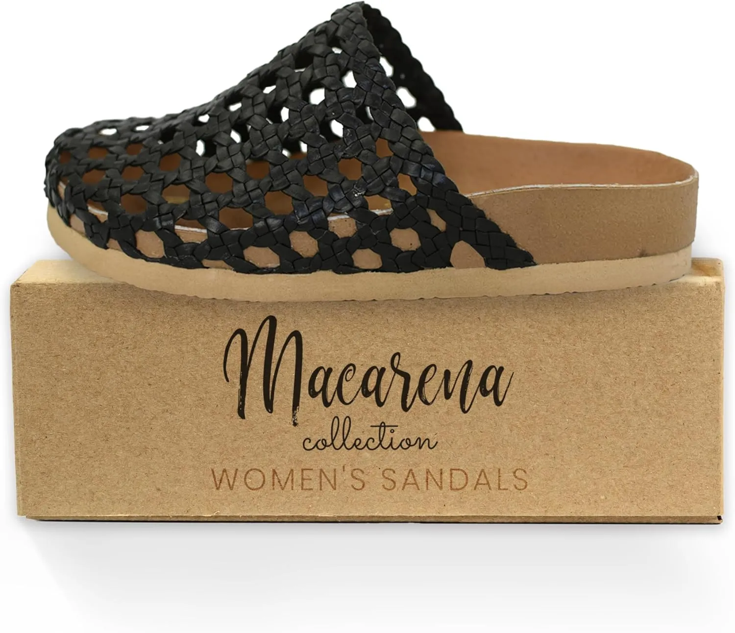 Macarena Collection Womens Shoes Leather Sandals for Women | Huarache Handmade Mexican Sandals Women | Comfortable & Stylish Womens Sandals 004