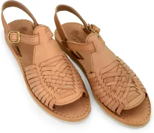 Macarena Collection Womens Shoes Leather Sandals for Women | Huarache Handmade Mexican Sandals Women | Comfortable & Stylish Womens Sandals 3044
