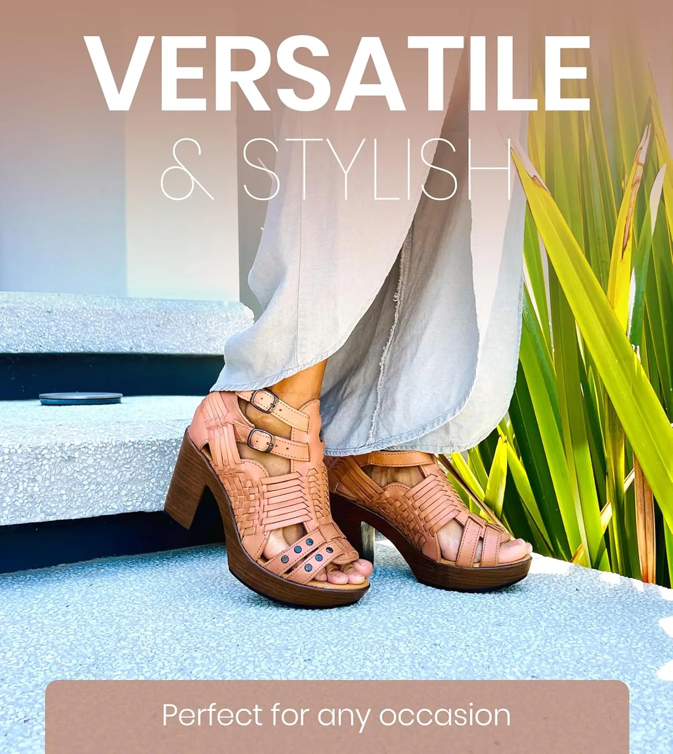 Macarena Collection Womens Shoes Leather Sandals for Women Huarache | Handmade Mexican Sandals Women | Comfortable & Stylish Womens Sandals 353