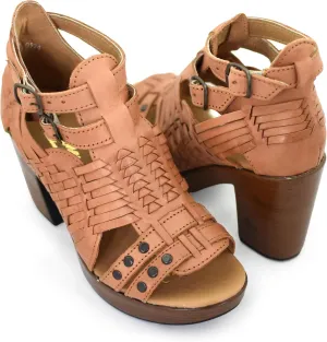 Macarena Collection Womens Shoes Leather Sandals for Women Huarache | Handmade Mexican Sandals Women | Comfortable & Stylish Womens Sandals 353