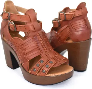 Macarena Collection Womens Shoes Leather Sandals for Women Huarache | Handmade Mexican Sandals Women | Comfortable & Stylish Womens Sandals 353