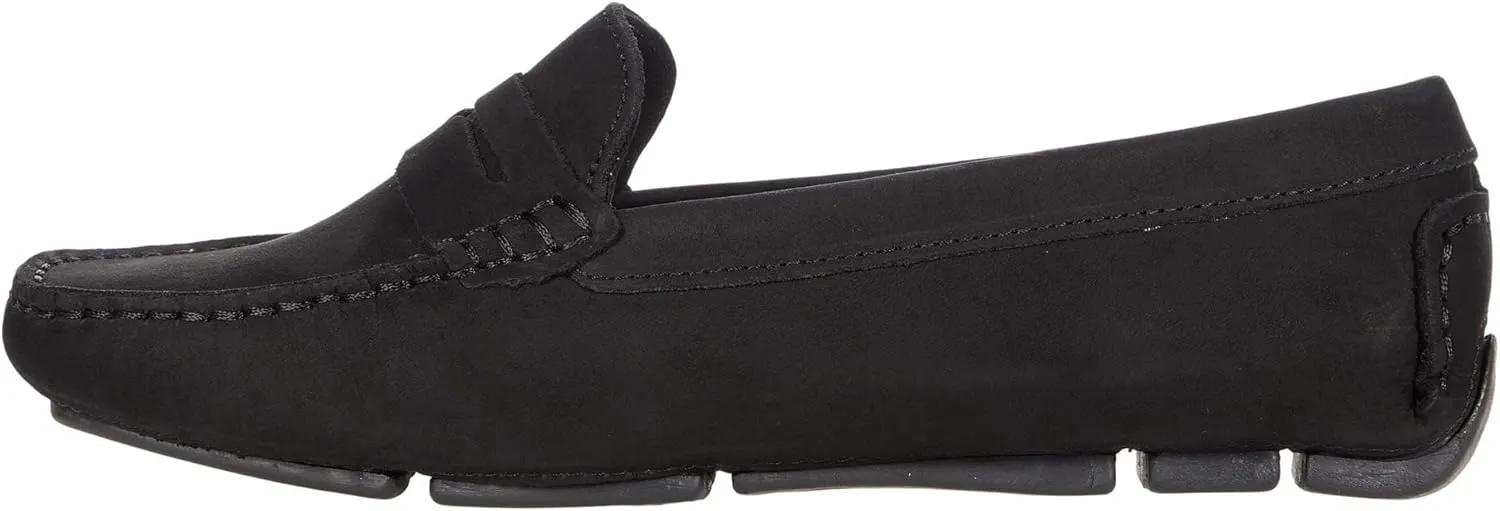 Massimo Matteo Penny Keeper - Loafers for Women - Rich Nubuck - Leather Upper - Cushioned Leather Footbed