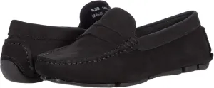 Massimo Matteo Penny Keeper - Loafers for Women - Rich Nubuck - Leather Upper - Cushioned Leather Footbed