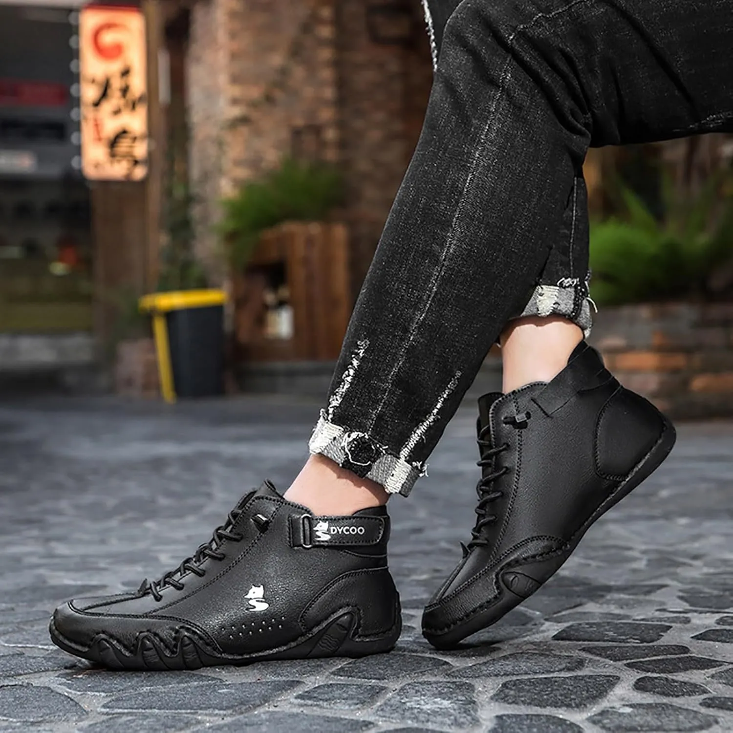 Men's Casual Shoes Daily Wear Stylish Closed Toe Design Versatile Footwear All Season Comfortable Flat Shoes