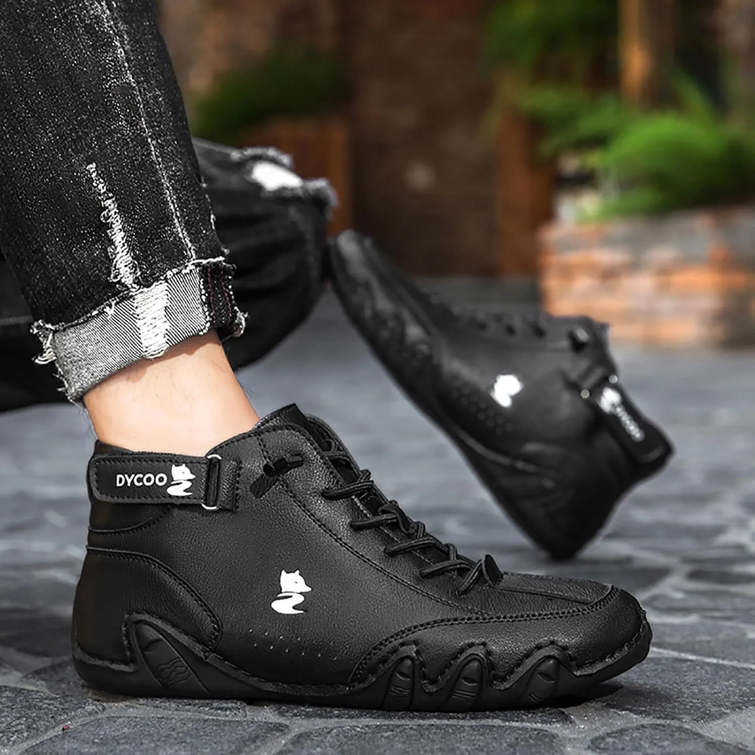 Men's Casual Shoes Daily Wear Stylish Closed Toe Design Versatile Footwear All Season Comfortable Flat Shoes