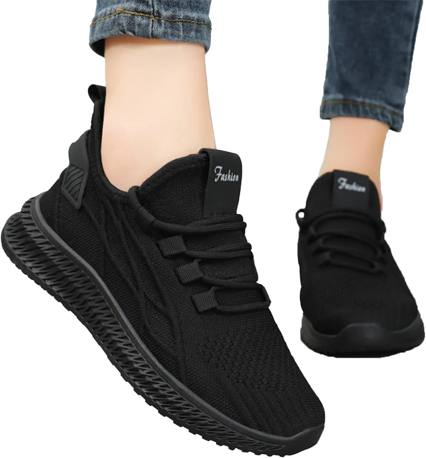Mens Dress Shoes Casual Oxfords Shoes Knit Lightweight Non Slip Work Shoes Women Walking Casual Shoes Waterproof Sneakers Brown Tennis Shoe Loafers Shoe