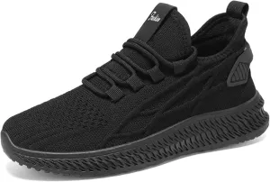 Mens Dress Shoes Casual Oxfords Shoes Knit Lightweight Non Slip Work Shoes Women Walking Casual Shoes Waterproof Sneakers Brown Tennis Shoe Loafers Shoe
