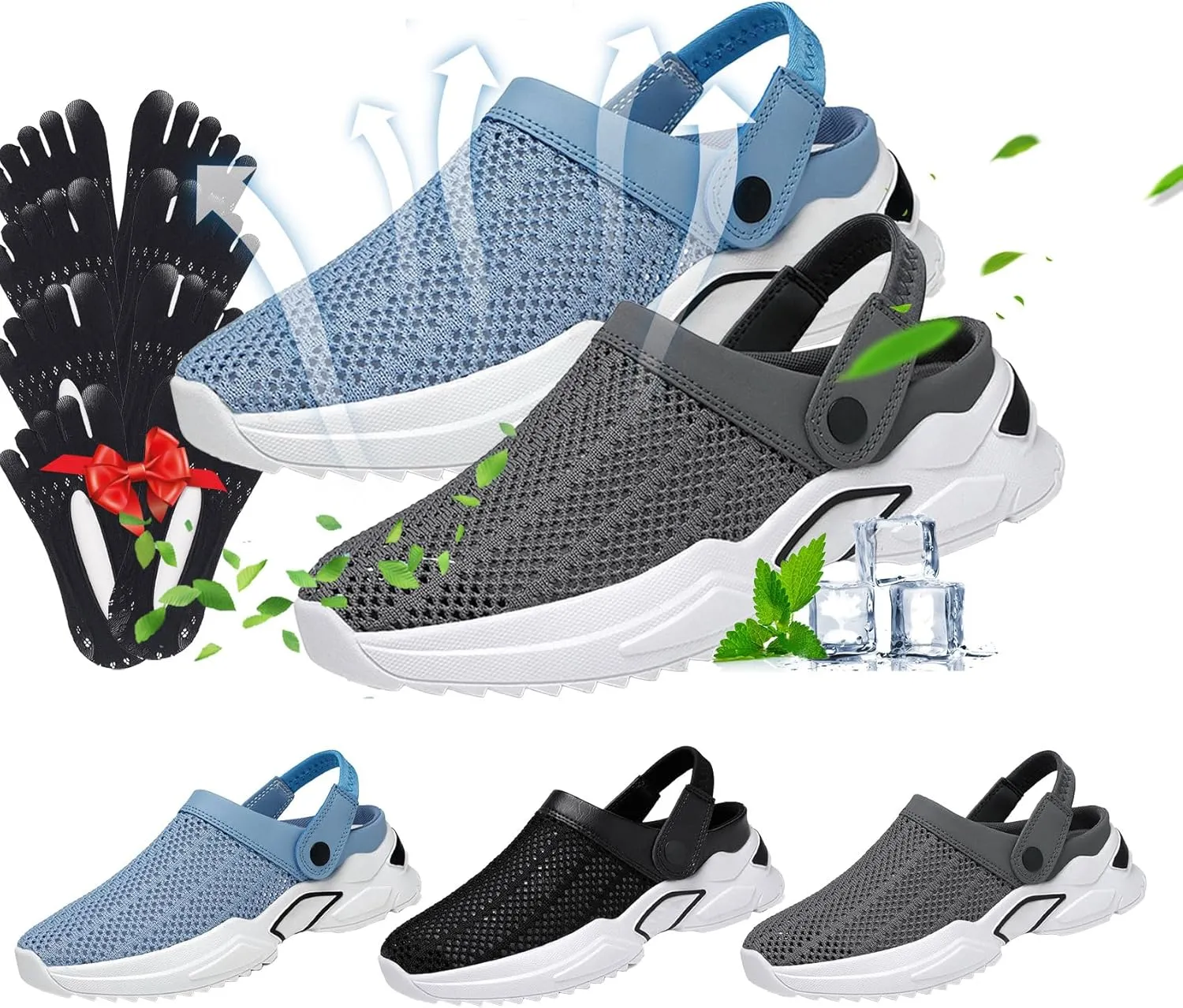 Men's Orthopedic Hollow-out Summer Sandals,Jerrycherries Orthopedic Shoes