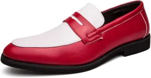 Mens Slip-on Dress Penny Loafer Casual Loafers Shoes for Male Classic Business Work Office Formal Dress Shoes