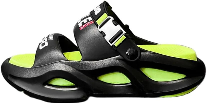 Men's Stylish Summer Slide Sandals Casual clogs for Outdoor Beach Shoes Comfortable EVA Sole
