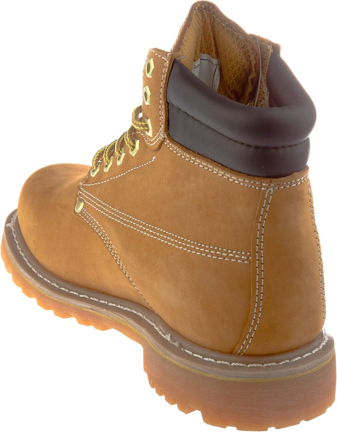 Mens Water-Resistant Suede-Leather Insulated-Boots w773