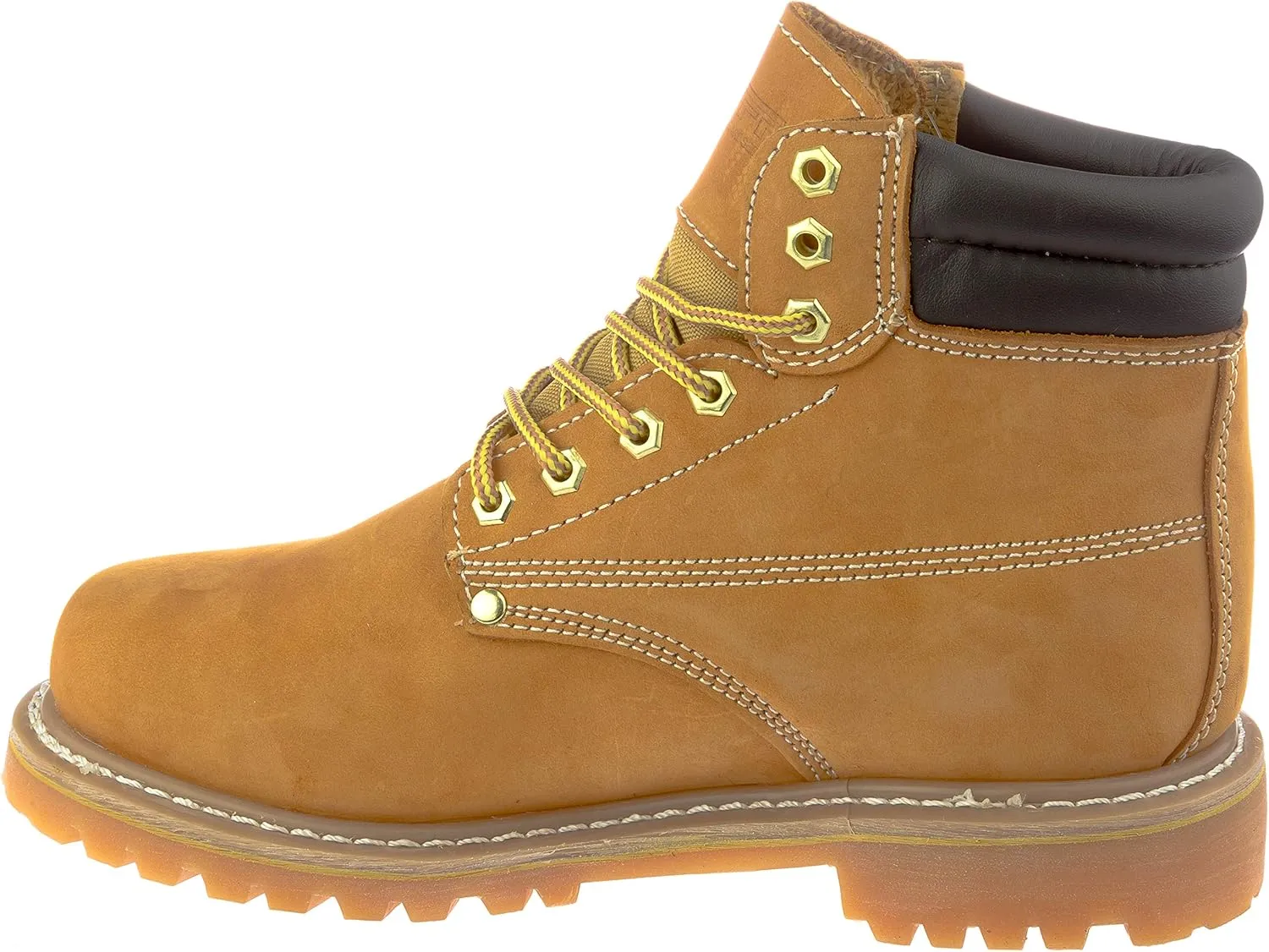 Mens Water-Resistant Suede-Leather Insulated-Boots w773