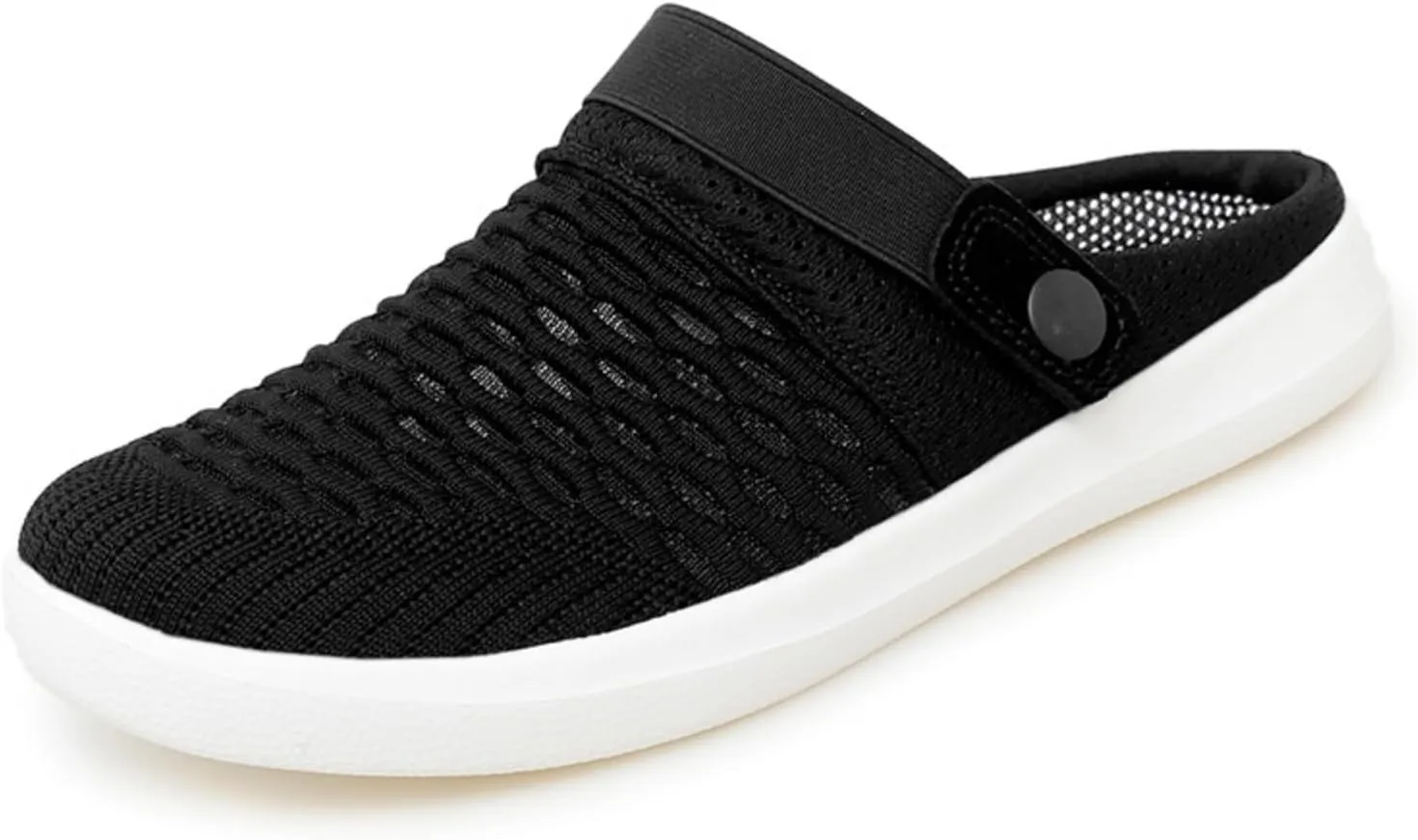 Mens Womens Mules & Clogs Garden Shoes Breathable Mesh Walking Mules Sneakers Open Back Slip On Shoes Non-Slip Outdoor Beach Sandals Unisex