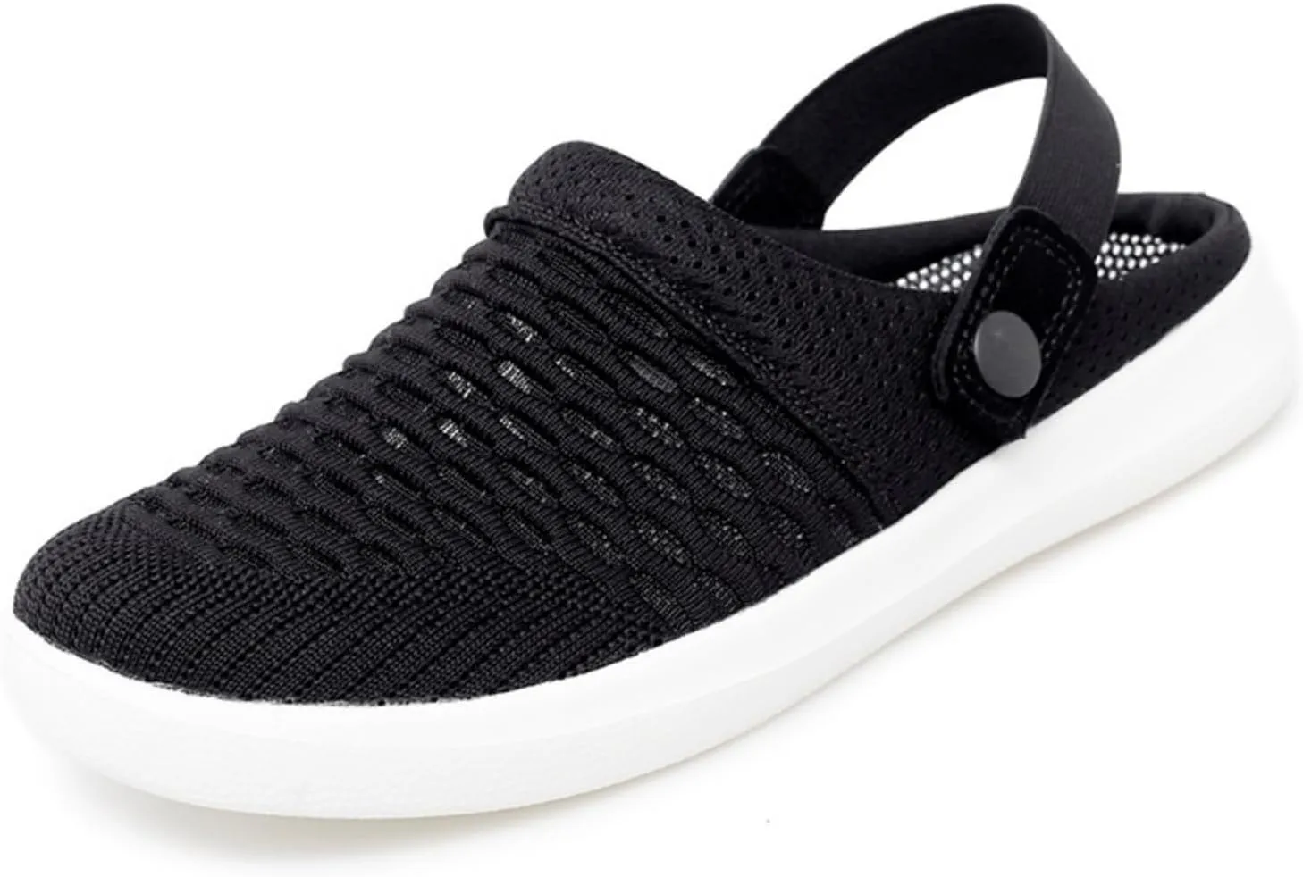 Mens Womens Mules & Clogs Garden Shoes Breathable Mesh Walking Mules Sneakers Open Back Slip On Shoes Non-Slip Outdoor Beach Sandals Unisex