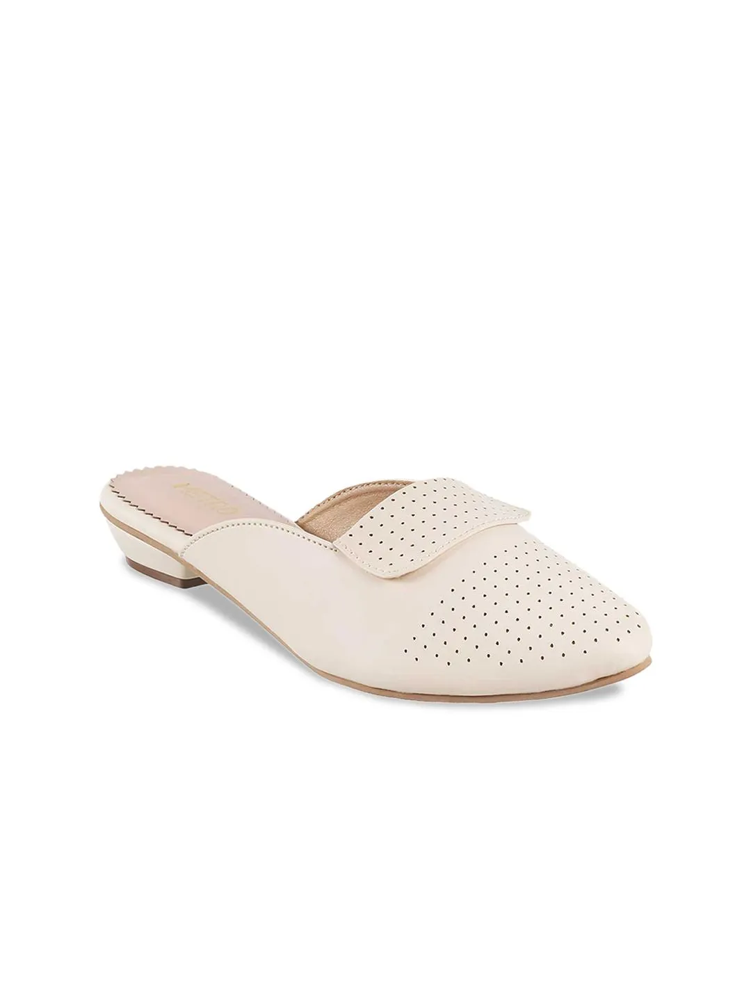 Metro Pointed Toe Block Mules