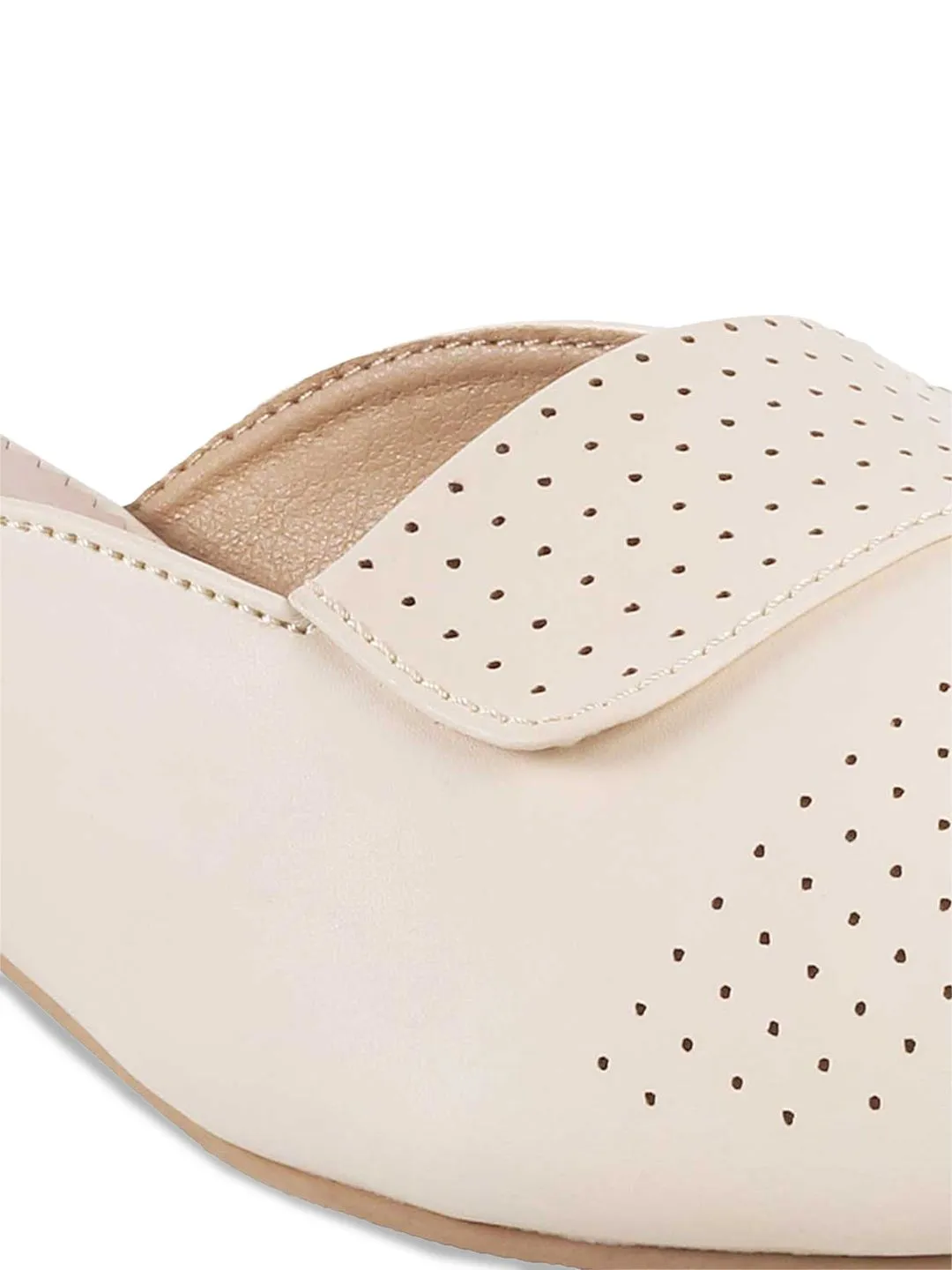 Metro Pointed Toe Block Mules