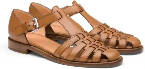 Mexican Sandals Leather Woven Huaraches for Women Wide Dressy Water Sandals No Slip Low Heel Pointed Toe Loafers Slip on Shower Shoes Waterproof Casual Comfort Walking Slides Summer Party Vacation