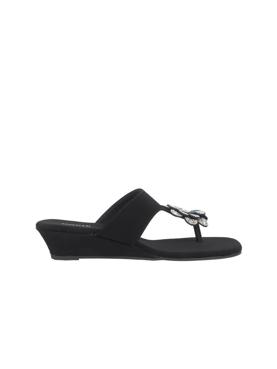 Mochi Embellished Block Mules
