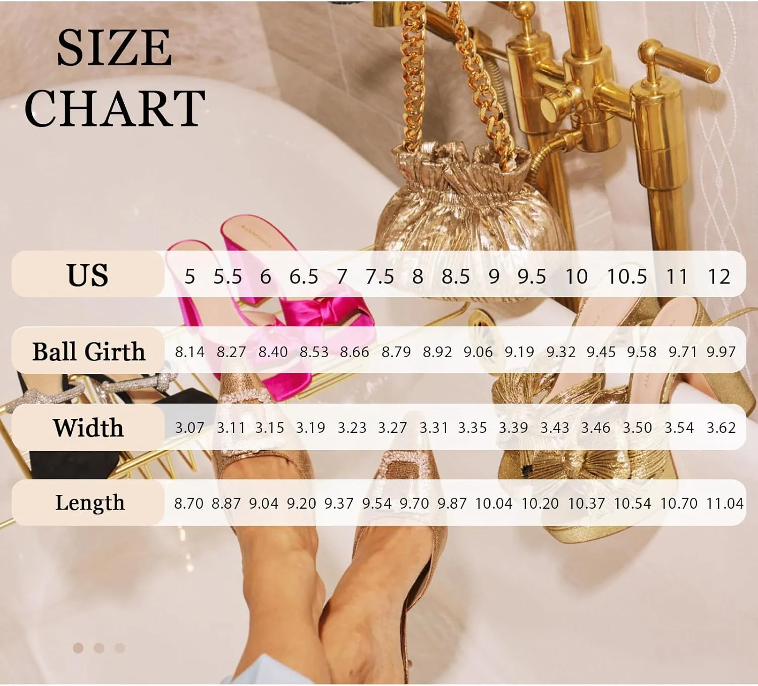 MUCCCUTE Bow Heels for Women Chunky Platform Heels with Ankle Strap Open Toe Heeled Sandals Bridal Wedding Dressy Shoes