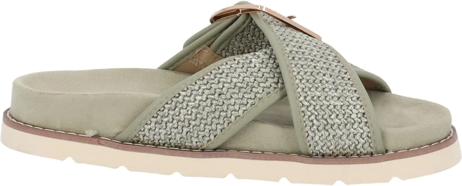 Myneris Women's Mules - Comfortable Sandals - Fashionable Summer Shoes - Elegant Slippers