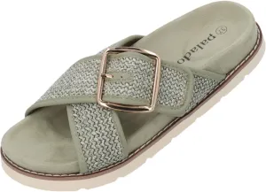 Myneris Women's Mules - Comfortable Sandals - Fashionable Summer Shoes - Elegant Slippers