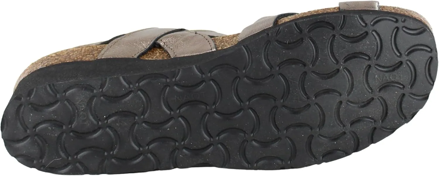 NAOT Kayla Women’s Sandals - Supportive 3-Strap Design with Backstrap, Cork & Latex Footbed - Arch Support - Travel-Friendly Comfortable Walking Sandals for All-Day Wear