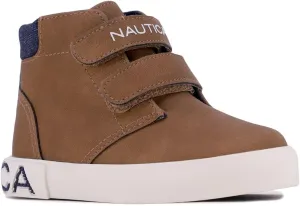 Nautica Kids Dress Chukka Boots - Boys Booties with Adjustable Strap (Toddler/Little Kids)