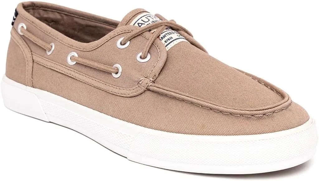 Nautica Men's Casual Boat Shoes, Moc-Toe Loafers with Cushioned Insole, Deck Fashion Sneaker
