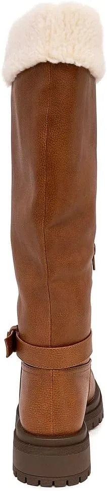 Nautica Women's Tall Shaft Riding Boots: Stylish Knee-High Dress Shoes for Fall & Winter
