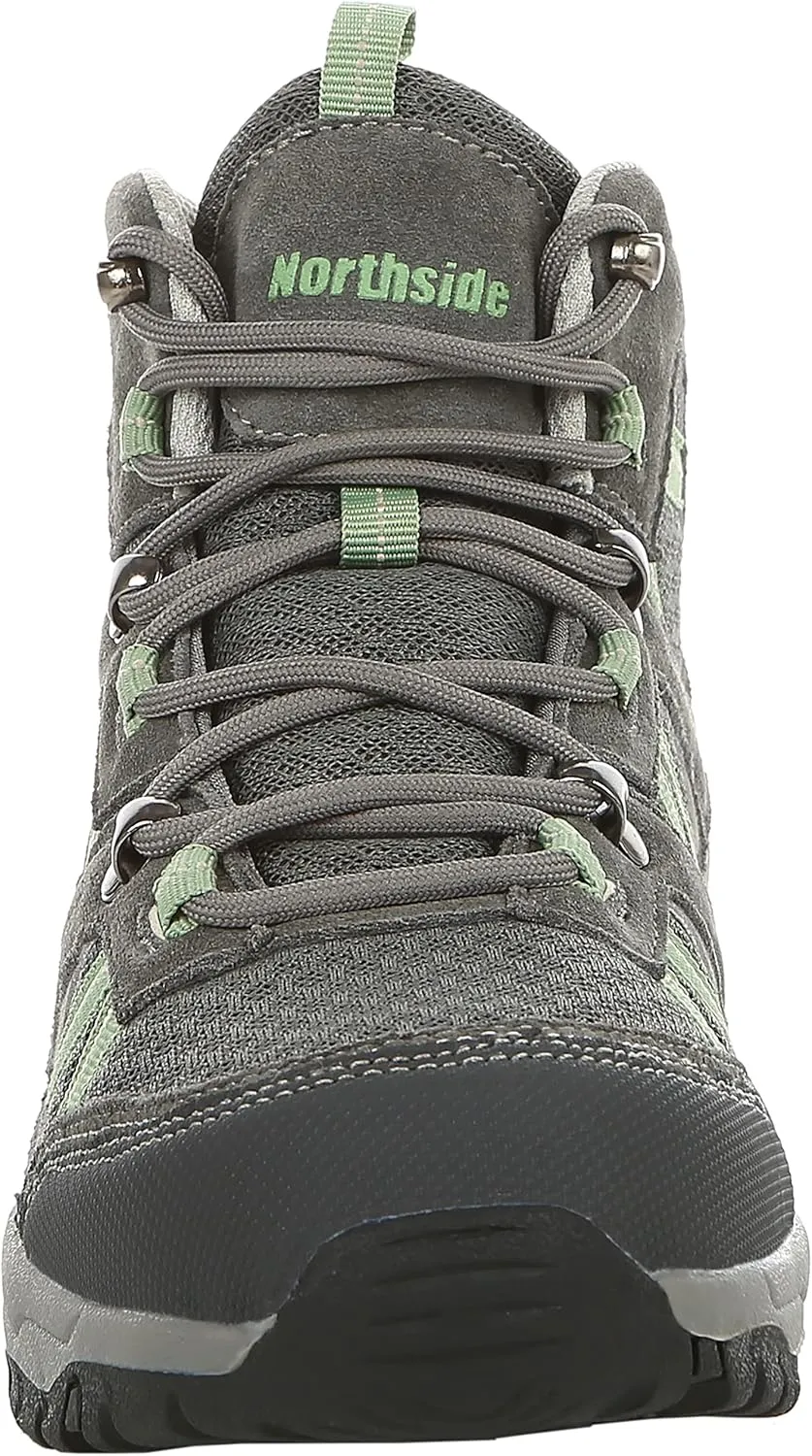 Northside Womens Arlow Canyon MID Hiking Boots - Stylish Comfortable and Durable Outdoor Adventure Companion - Speed Lacing Breathable Insole and TPR Traction Outsole