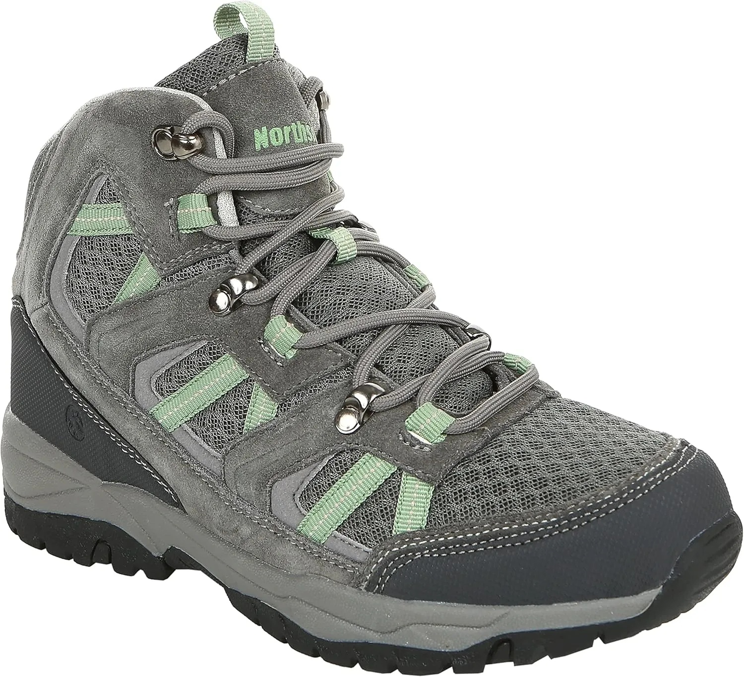 Northside Womens Arlow Canyon MID Hiking Boots - Stylish Comfortable and Durable Outdoor Adventure Companion - Speed Lacing Breathable Insole and TPR Traction Outsole
