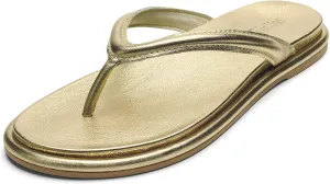 OLUKAI Tiare Women's Beach Sandals, Premium Leather & Stylish Design, All-Day Comfort & Support