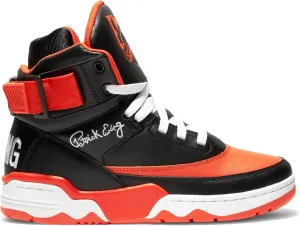 PATRICK EWING Athletics 33 HI Halloween Edition - Black/Orange/White Retro Basketball Shoes with Reversible Ankle Strap