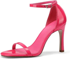 perixir Strappy Heels for Women High Stiletto Heels Sexy Prom Dressy Sandals Ankle Strap Heels Dainty Rope Stiletto Heel