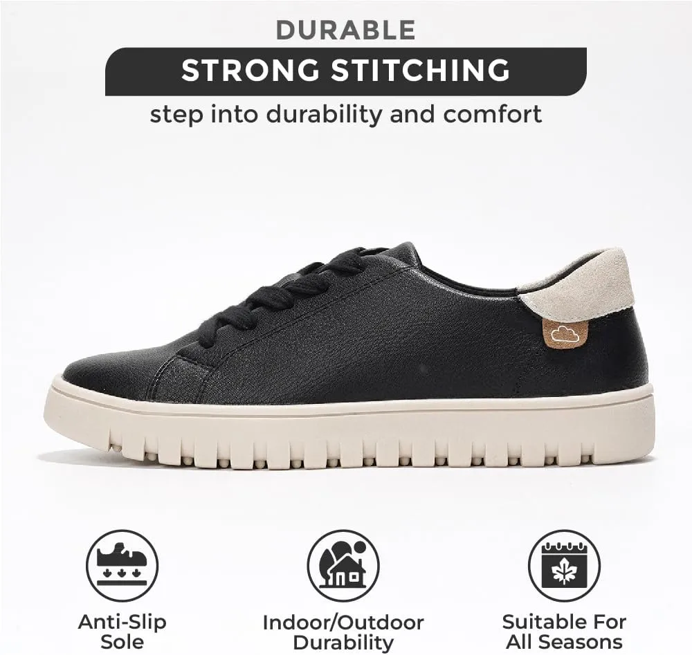Project Cloud Fashion Shoes for Women - Comfortable Womens Shoes with Memory Foam - Non Slip Spring Womens Footwear Flexible Sole - Fashion Sneakers for Women 2025