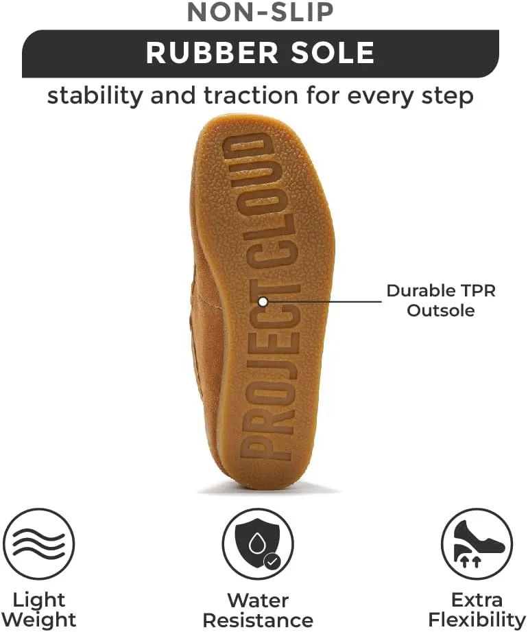 Project Cloud Genuine Leather Womens Shoes - Memory Foam Insole Oxford Shoes for Women Footwear - Lightweight Anti-Slip Sole Casual Work Loafers with Lace (Wally)