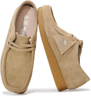 Project Cloud Genuine Leather Womens Shoes - Memory Foam Insole Oxford Shoes for Women Footwear - Lightweight Anti-Slip Sole Casual Work Loafers with Lace (Wally)