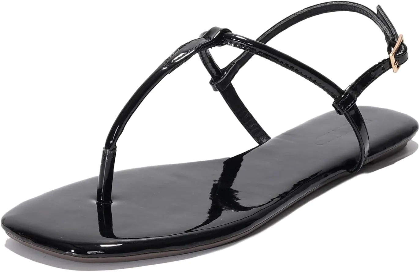 Project Cloud Thong Sandals for Women 2025 - Memory Foam and Lightweight Summer Essentials - Non Slip Flip Flops for Women Footwear with Back Strap Beach Flats Sandals (Celebration)