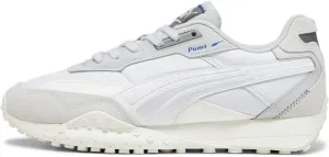 PUMA Mens Blktop Rider Neo Vintage White Lifestyle Sneakers Shoes 9.5