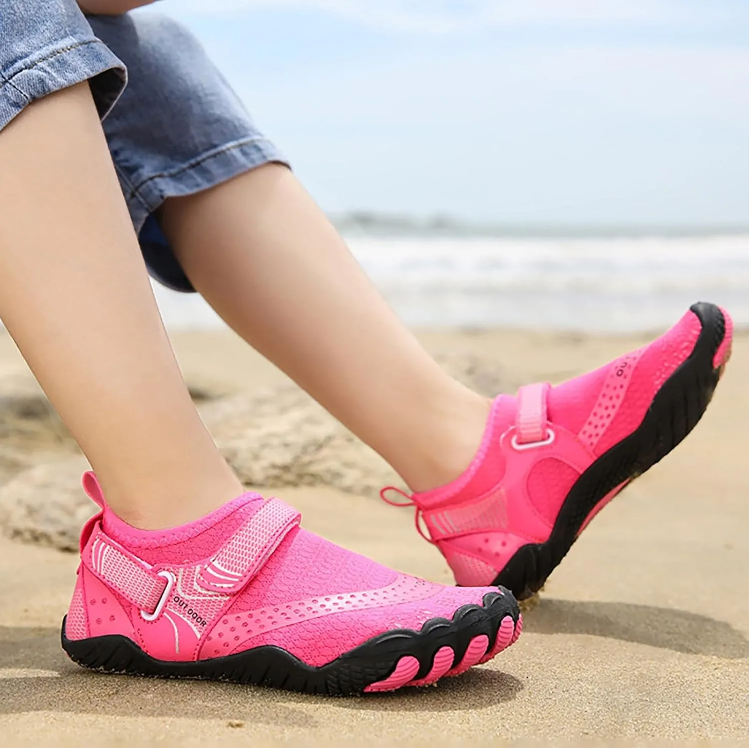 Quick Dry Aqua Water Shoes Barefoot for Beach Swim Pool Surf Yoga Hiking Women Men Lightweight Non Slip Breathable Outdoor Shoes