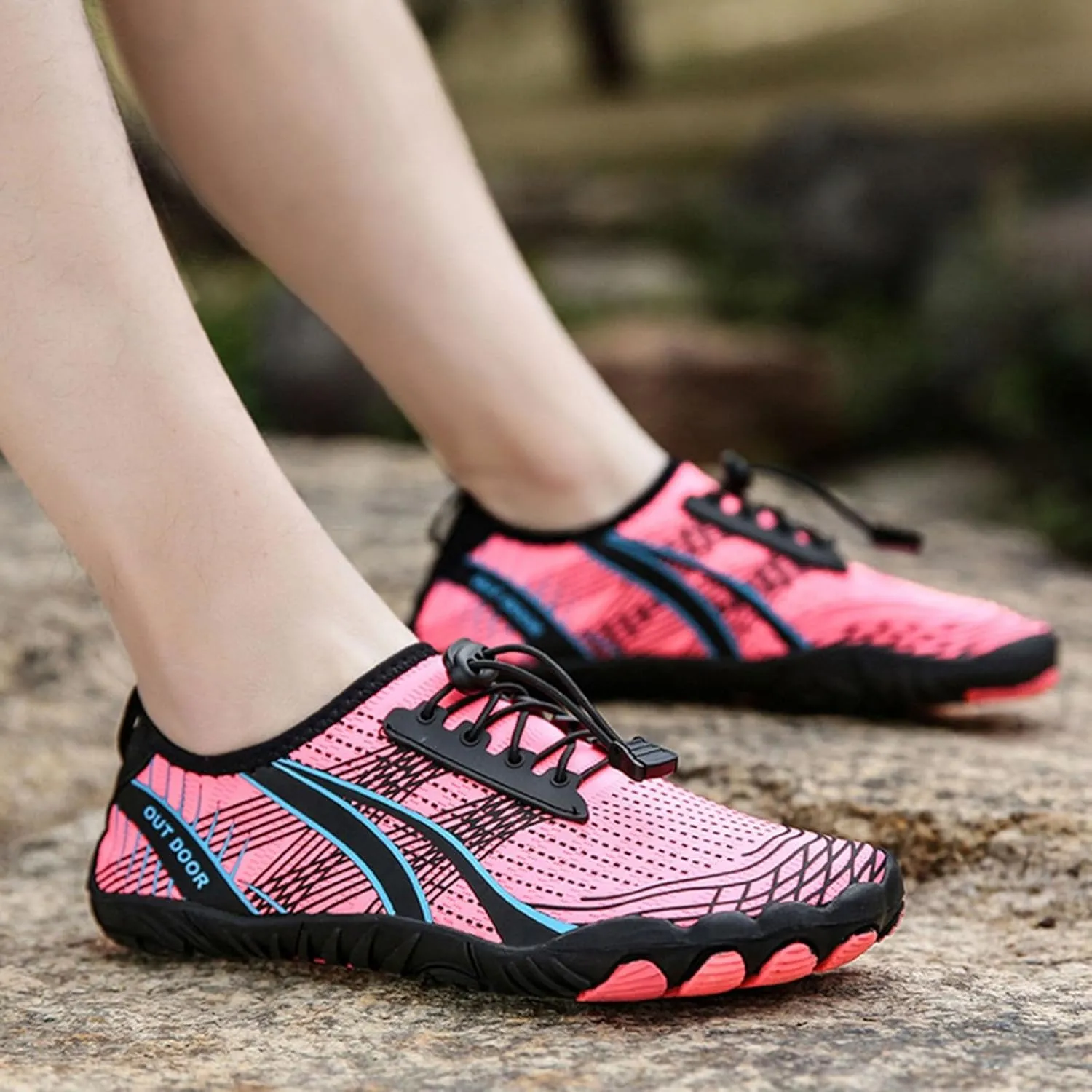 Quick Dry Water Shoes Non Slip Barefoot Aqua Socks Swim Beach Surf Yoga Camping Boating River Pool Sport Men Women Spring Shoe for Women 2025