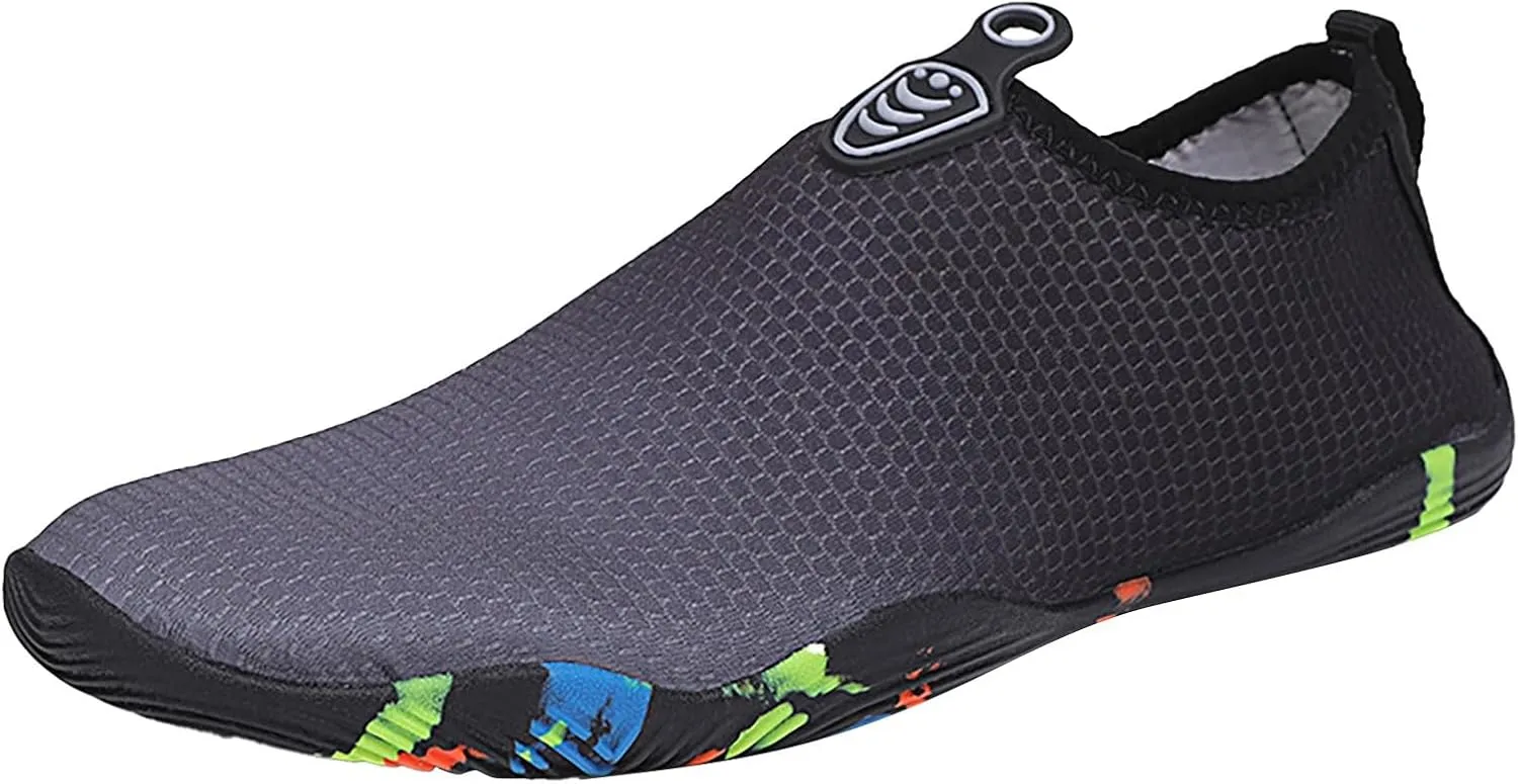 Quick Dry Water Shoes Women Men Barefoot Aqua Beach Swim Pool Surf Yoga Hiking Breathable Non Slip Lightweight Wide Toe Outdoor Sports