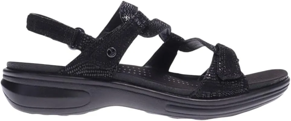 Revere Emerald 3 Women’s Sandals - Premium Soft Leather, Adjustable Straps & Contoured Footbed - Orthotic Arch Support for Stylish Comfort & All-Day Wear