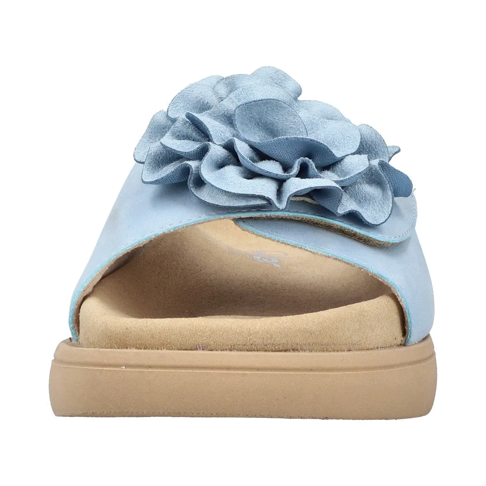 Rieker V1562-10 Blue Sandals