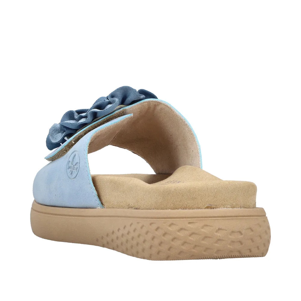 Rieker V1562-10 Blue Sandals